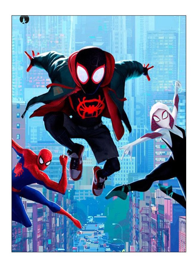 Printed Decorative Wall Art Plate Multicolour 20cm