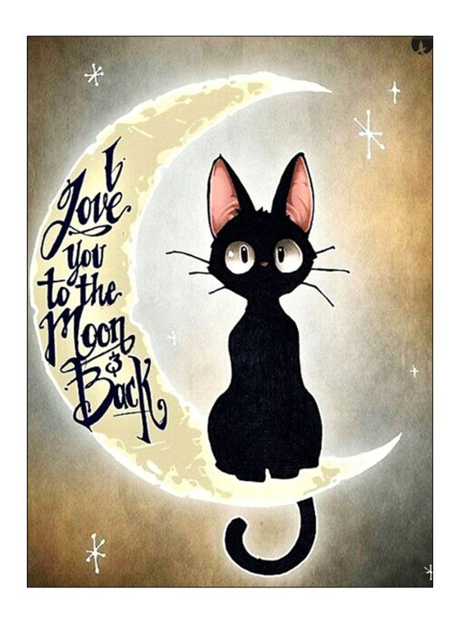 BP Printed Decorative Wall Art Plate Multicolour 20cm