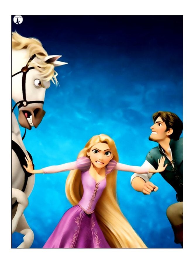 BP Printed Decorative Wall Art Plate Multicolour 20cm