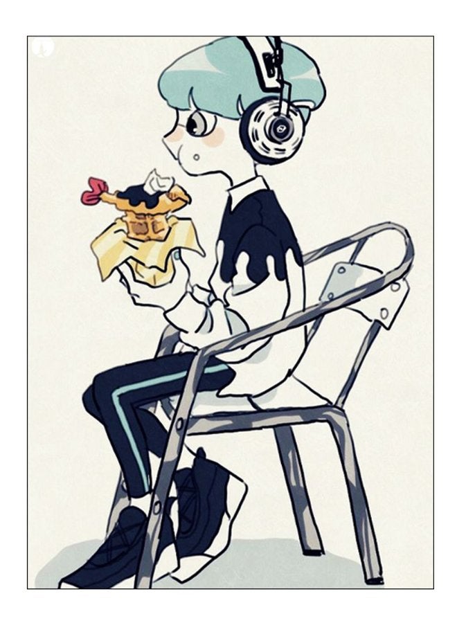 BP Printed Decorative Wall Art Plate Multicolour 20cm