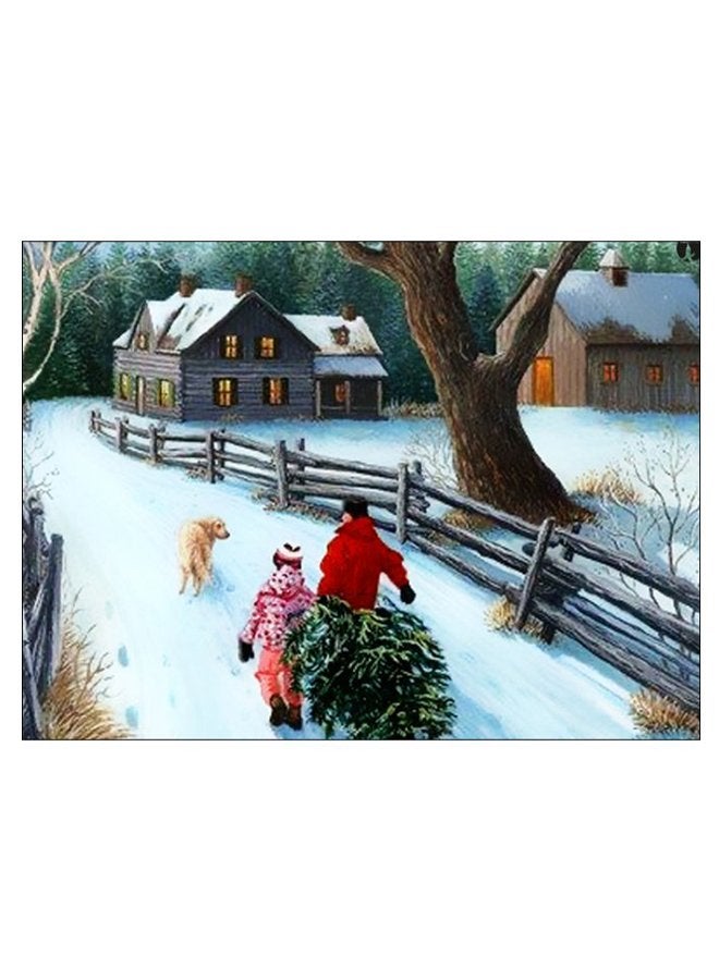 BP Printed Decorative Wall Art Plate Multicolour 20cm