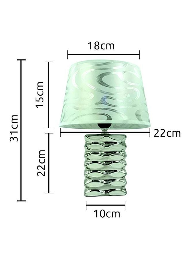 بابازام مصباح طاولة أخضر 31x22x22سم  - Image 4