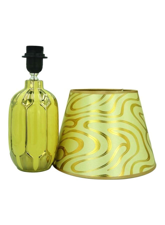 بابازام مصباح طاولة ذهب أخضر 38x25x25سم  - Image 2
