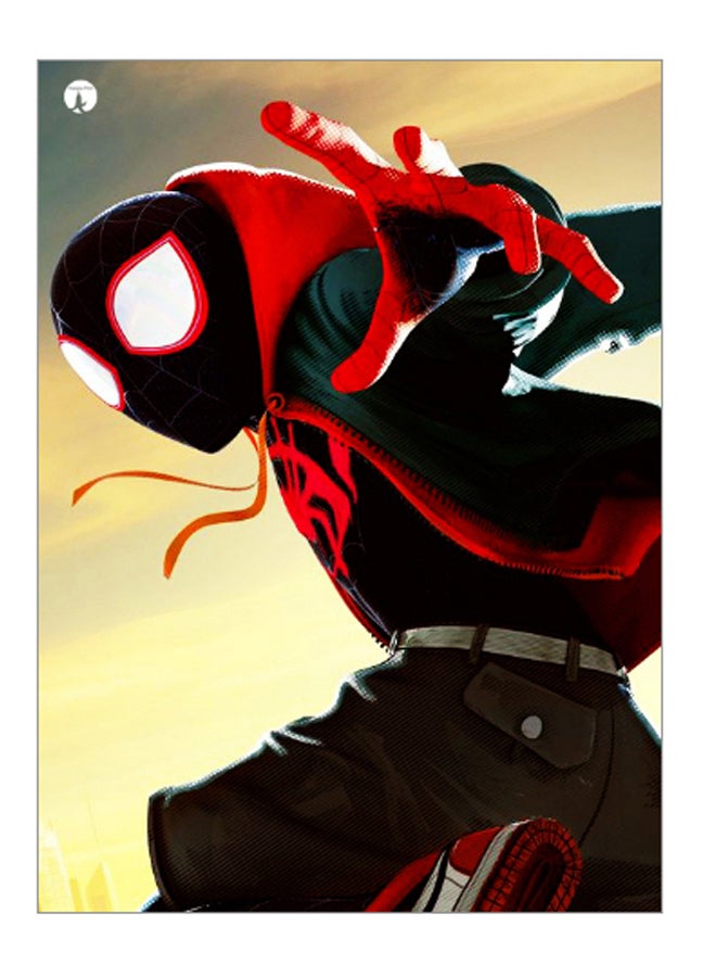 لوحة فنية للزينة مزينة بطبعة متعدد الألوان 20سم