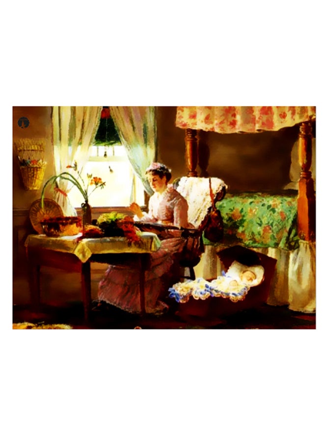 BP Printed Decorative Wall Art Plate Multicolour 20cm