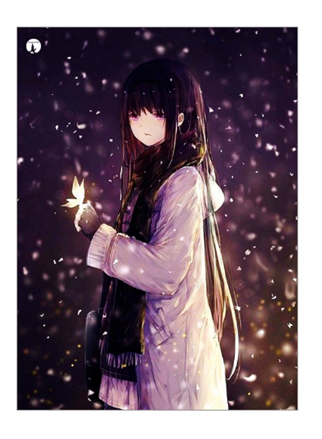 BP Printed Decorative Wall Art Plate Multicolour 20cm