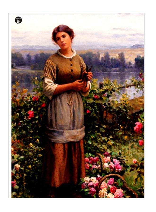 BP Printed Decorative Wall Art Plate Multicolour 20cm