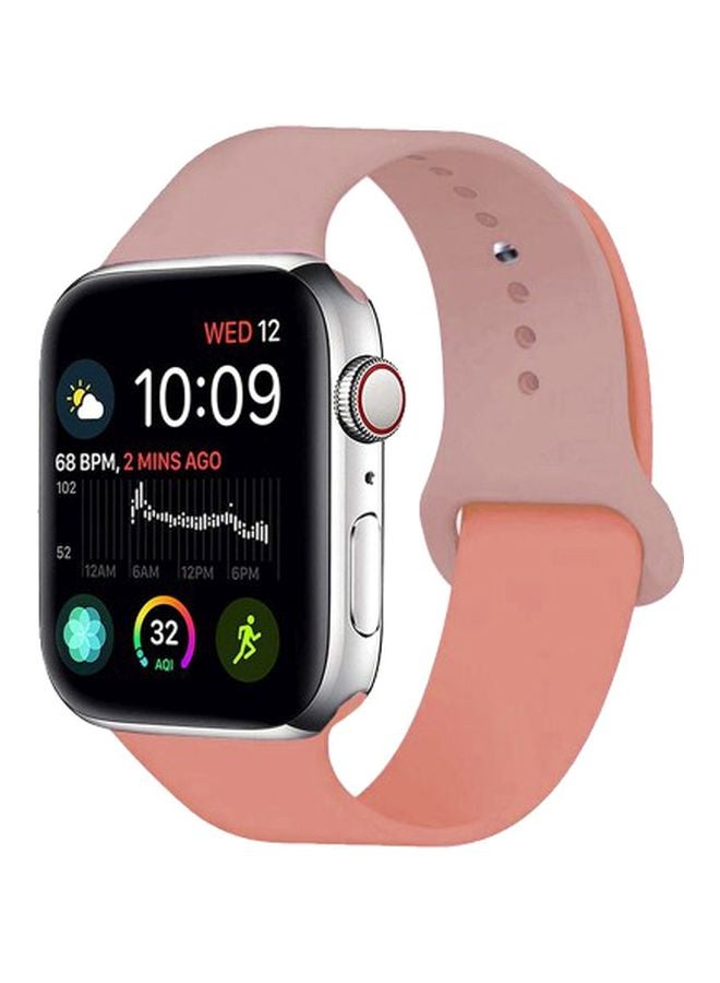 MARGOUN - Henlein Series Replacement Band For Apple Watch 42/44 mm Pink - Image 1