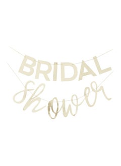 Ginger Ray 2-Piece Bridal Shower Bunting Set 1.5meter  - Image 1