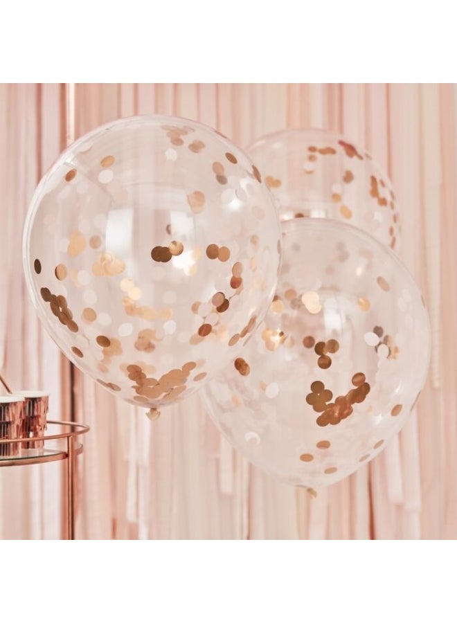 Ginger Ray 3-Piece Decorative Confetti Balloon Set 24cm - Image 2