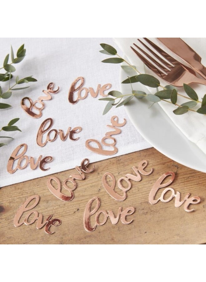 Ginger Ray Love Table Confetti Set - Image 2