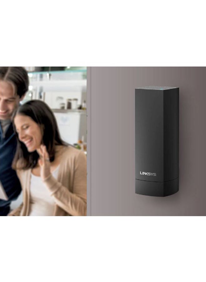LINKSYS - Wha0301B Velop Whole Home Wifi Mesh System Wall Mount (Node Holder, 1-Pack, Works With Velop Tri-Band Nodes, Black) Black - Image 1