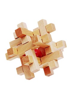 Toys Wooden Kong Ming Luban Lock Stacking Block ABC014  - Image 1