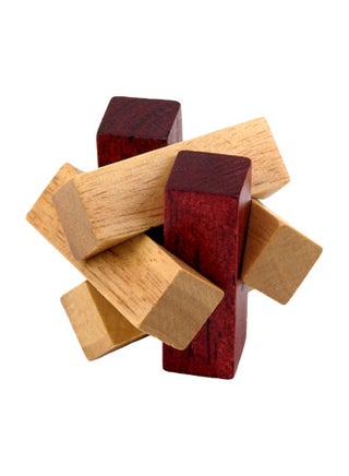 Wooden Kong Mingluban Lock Stacking Blocks ABC018 - v1594472775/N39265996A_1