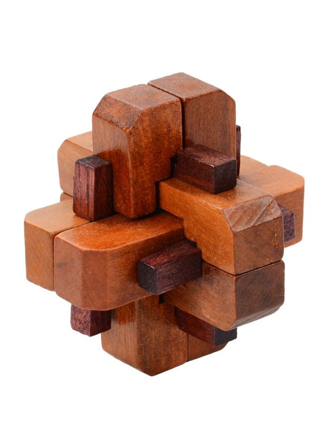 Toys Wooden Kong Mingluban Lock Stacking Blocks ABC020  - Image 1
