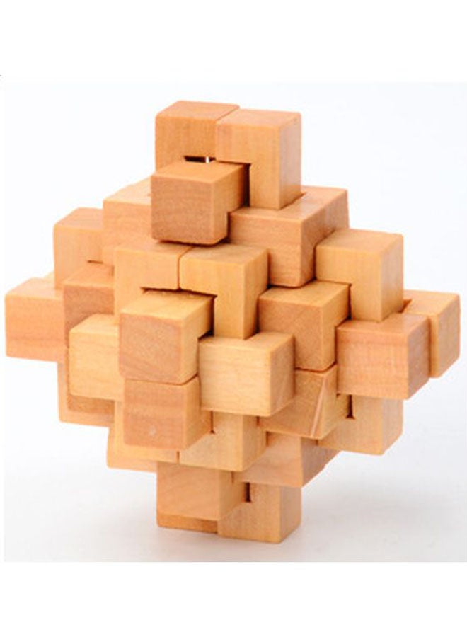 Toys Wooden Kong Mingluban Lock Stacking Blocks ABC022  - Image 2