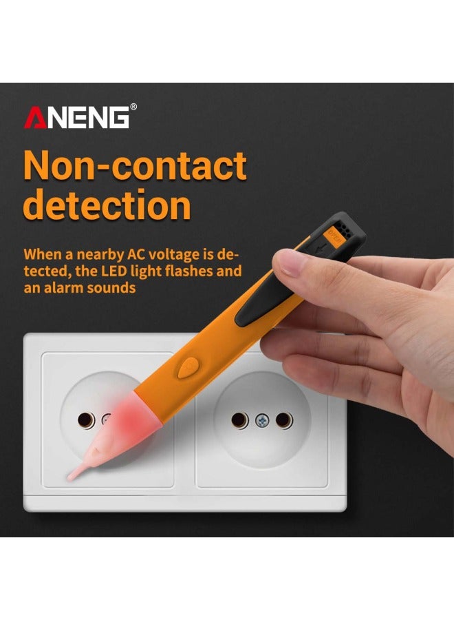ANENG VD02 Non-Contact LED Voltage Tester Yellow/White/Black 16centimeter  - Image 2
