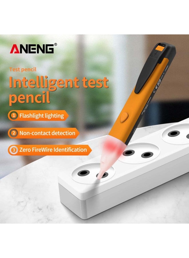 ANENG VD02 Non-Contact LED Voltage Tester Yellow/White/Black 16centimeter  - Image 5