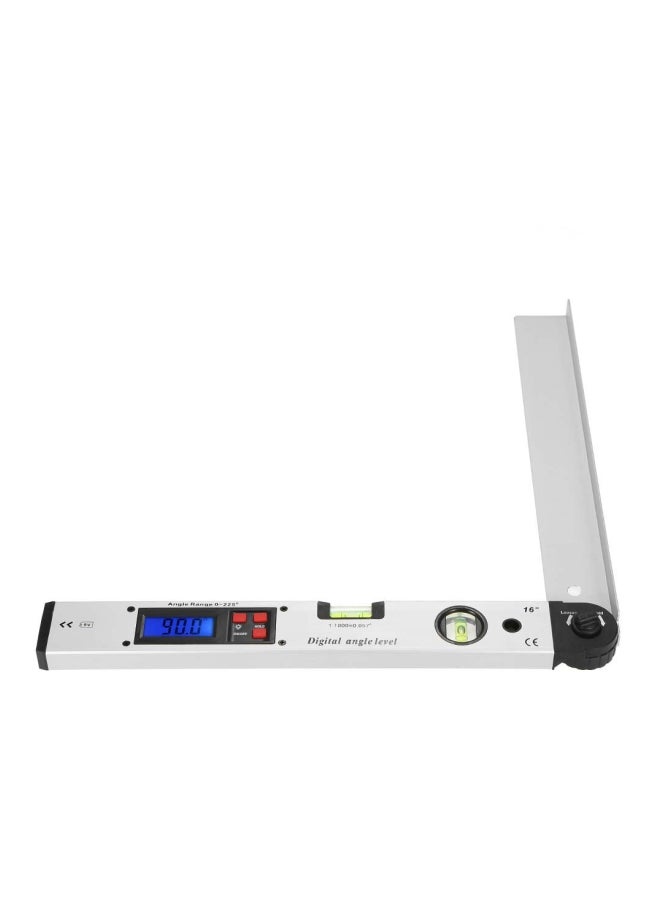 Generic - Digital Angle Level Meter Silver/Black 16inch - Image 1