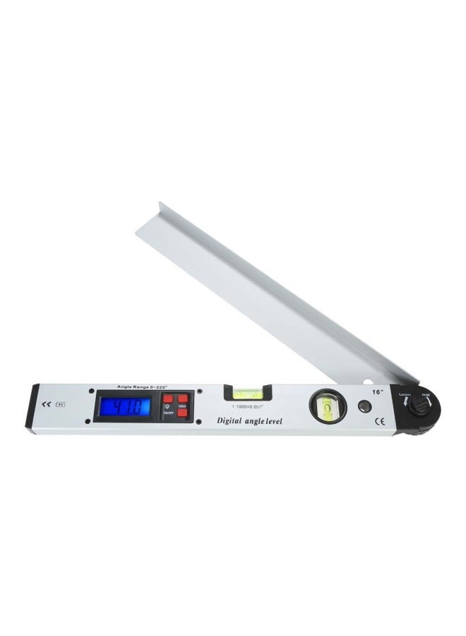 Generic - Digital Angle Level Meter Silver/Black 16inch - Image 1
