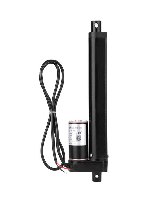1000N Electric Motor Linear Actuator With Limit Switch JS-TGZ-U1 Black/Silver 250mm
