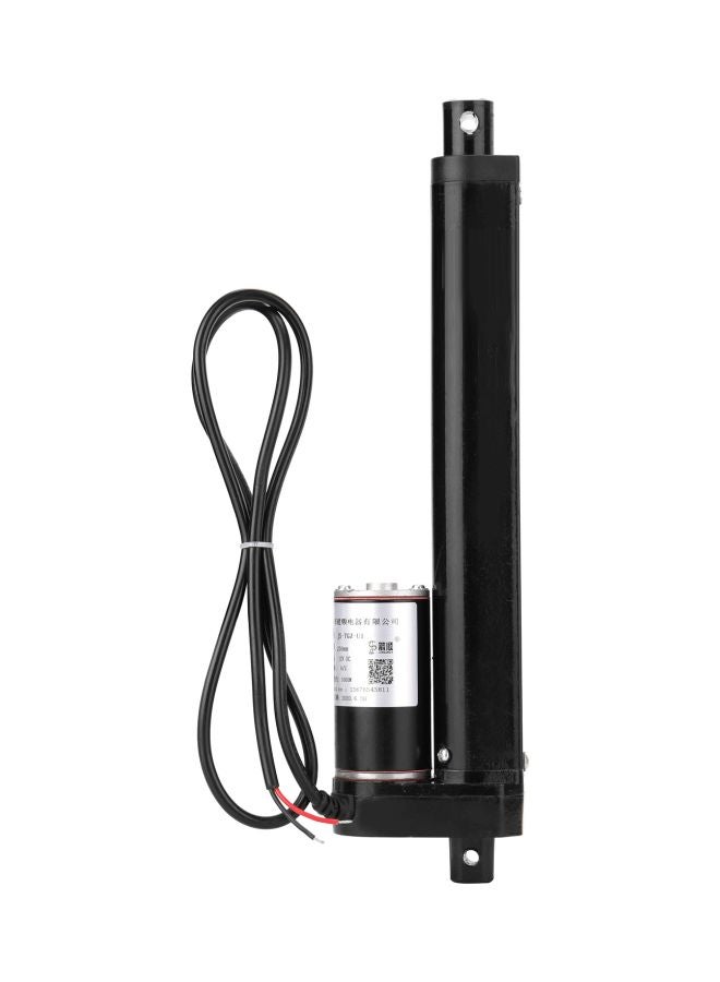 1000N Electric Motor Linear Actuator With Limit Switch JS-TGZ-U1 Black/Silver 250mm