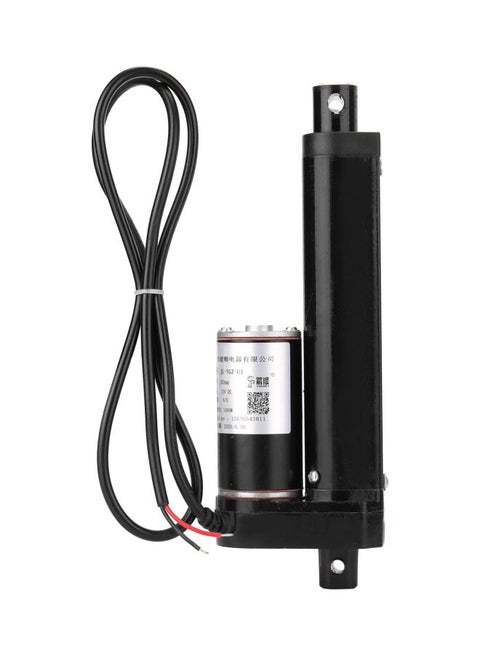 1000N Electric Motor Linear Actuator With Limit Switch JS-TGZ-U1 Black/Silver