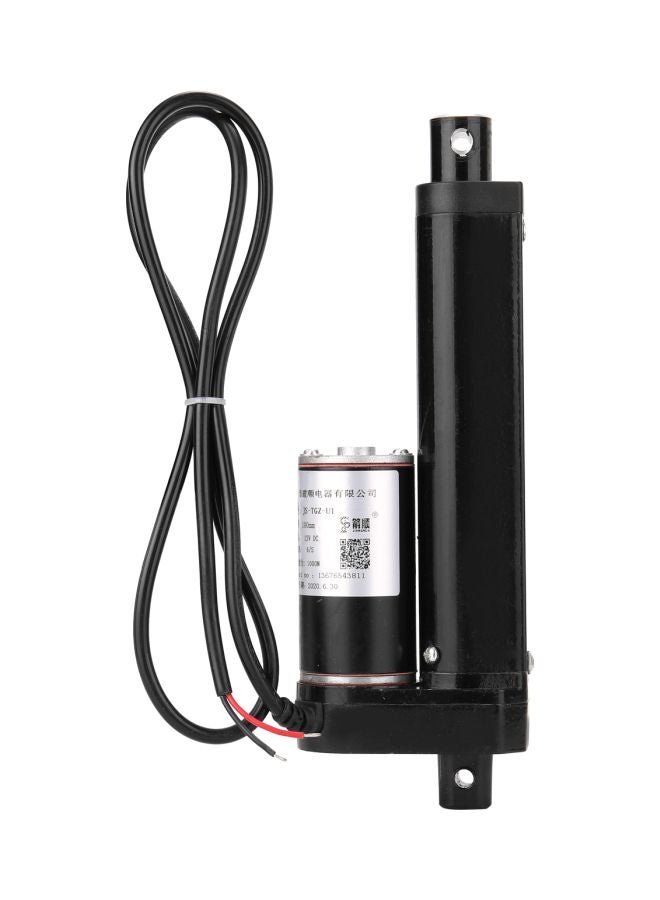 1000N Electric Motor Linear Actuator With Limit Switch JS-TGZ-U1 Black/Silver