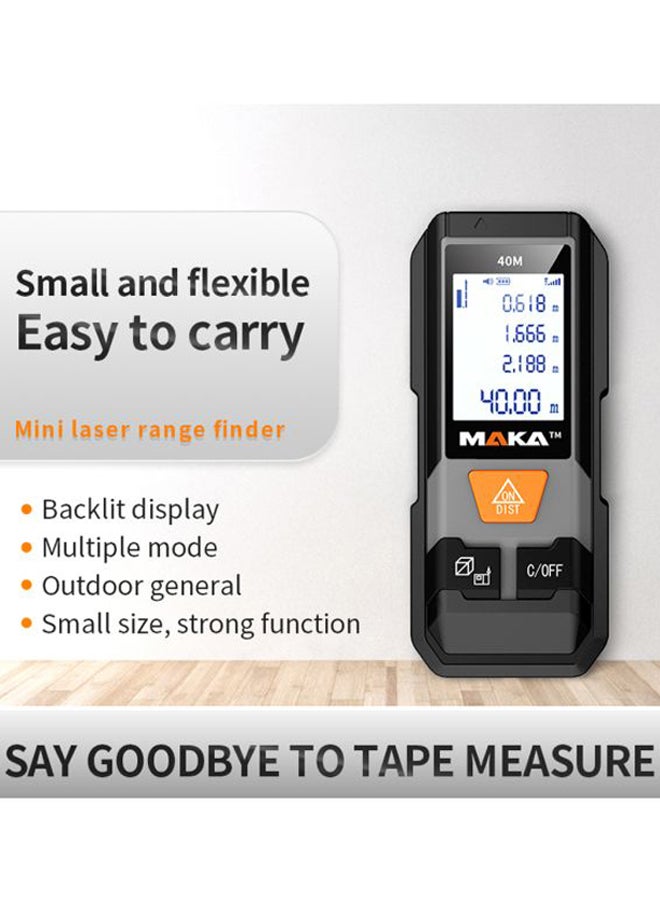 Laser Infrared Distance Meter Black/Grey 90x38x23mm - v1594475659/N39273457A_2