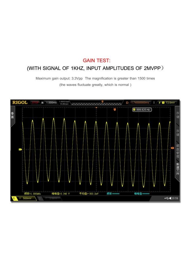 Programmable Instrument Amplifier Module Black/Blue/Green - Image 5