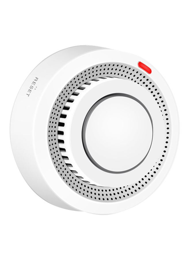 Generic - Wi-Fi Fire Alarm Sensor White/Red 8.6cm - Image 1