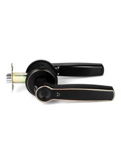 Biometric Fingerprint Handle Lock Black 150x65x25mm - v1594475759/N39275875A_2