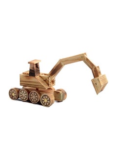 Toys Wooden Vehicle ABC009 Brown  - Image 2