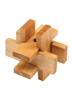 Toys Wooden Brain Teaser Toy ABC028 7x7x7cm  - Image 1