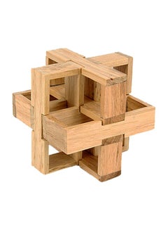 Toys Wooden Brain Teaser 7x7x7cm  - Image 1