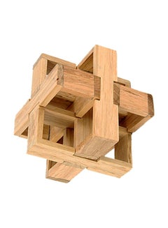 Toys Wooden Brain Teaser 7x7x7cm  - Image 2