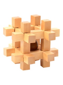 Toys Wooden Brain Teaser ABC048 10x10x10cm  - Image 1