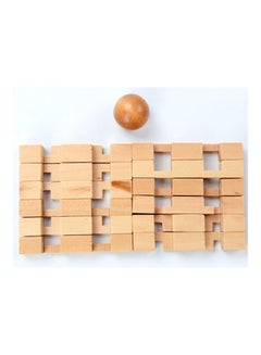 Toys Wooden Brain Teaser ABC048 10x10x10cm  - Image 2