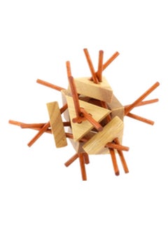 Toys Wooden Brain Teaser ABC049 7.5x7.5x7.5cm  - Image 2