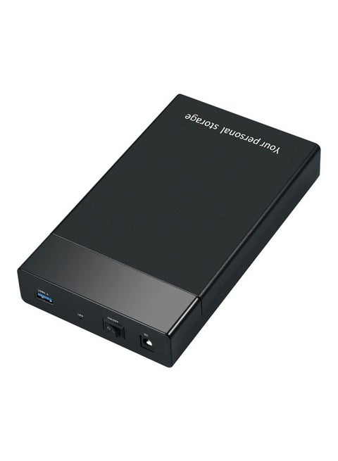 USB 3.0 To SATA III External Hard Drive Enclosure Box For 2.5/3.5 Inch Laptop Desktop Hard Disk Black/Grey