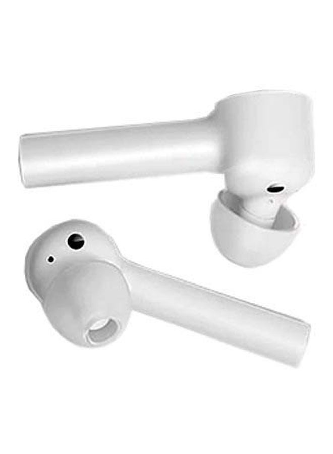 شاومي سماعة أذن داخلية بتقنية البلوتوث مزودة بميكروفون أبيض - Image 2