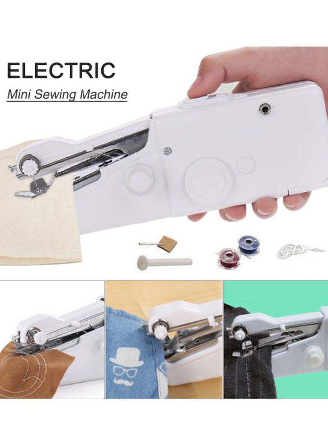 Mini Handheld Sewing Machine 9.84x5.91x1.97inch White 9.84x5.91x1.97inch  - Image 2