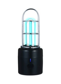 Portable UVC Sterilizing Lamp Black/Silver/Blue