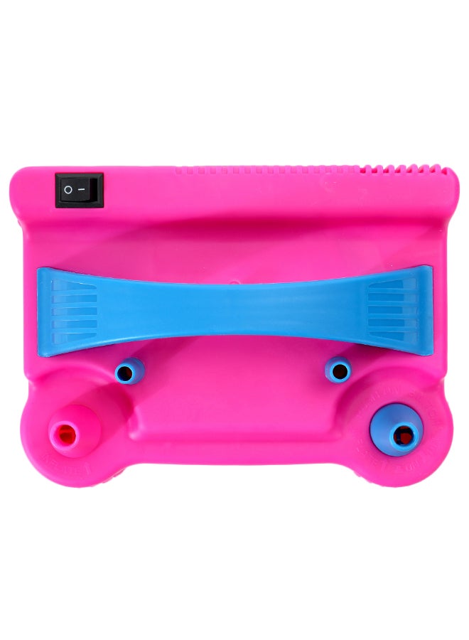 600 W Dual Nozzel Balloon Air Blower Machine With Cable Black/Blue/Pink 20.5 x 16.5cm - Image 3