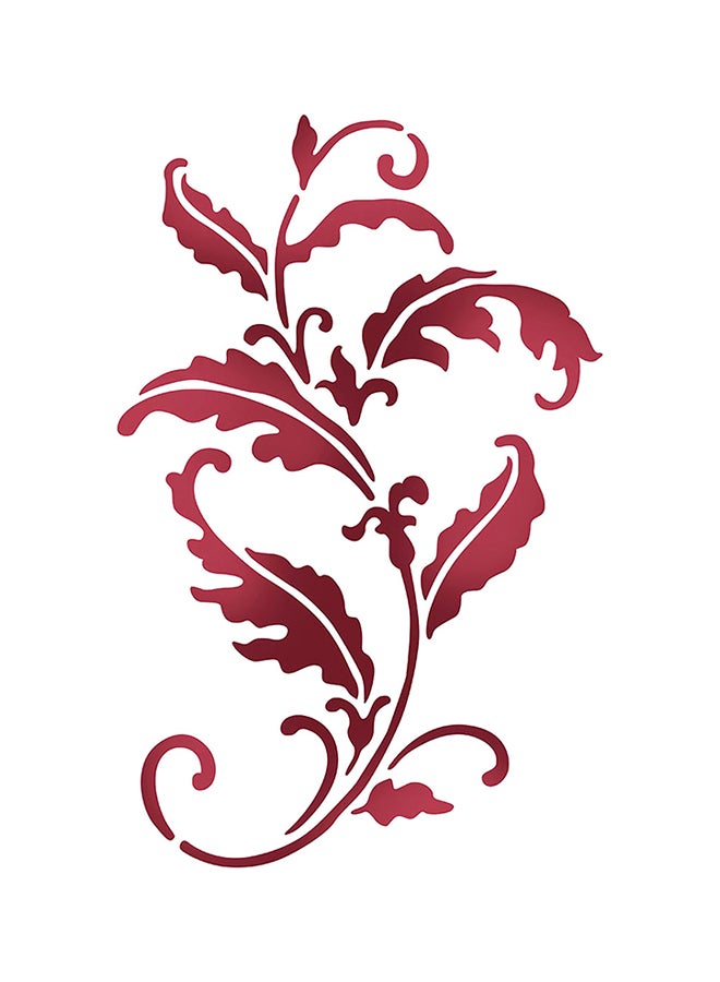 STAMPERIA Volute Reusable Stencil Purple