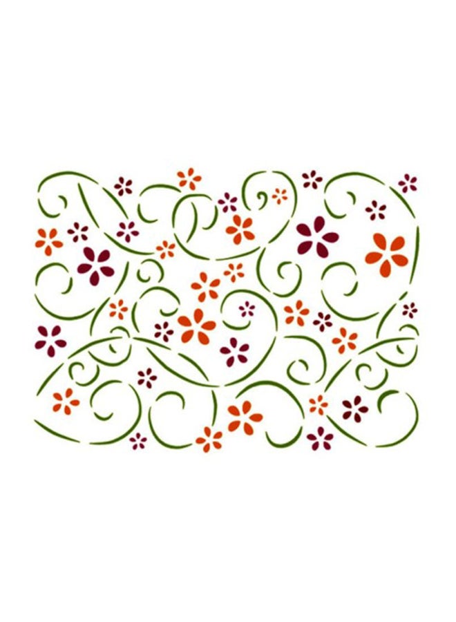 STAMPERIA Multipurpose Reusable Stencil Multicolour