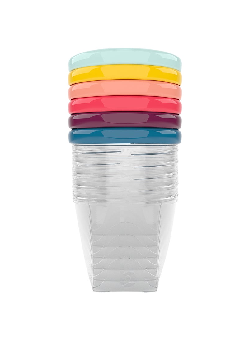 babymoov 6-Piece Babybols Food Container Set  - Image 1