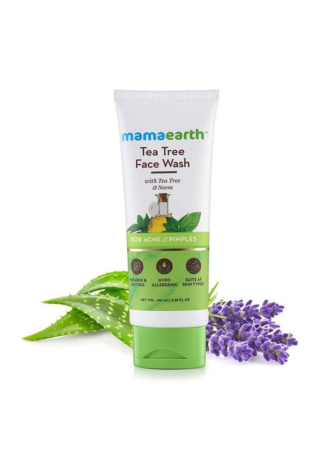 Mamaearth Tea Tree Face Wash 100ml 
