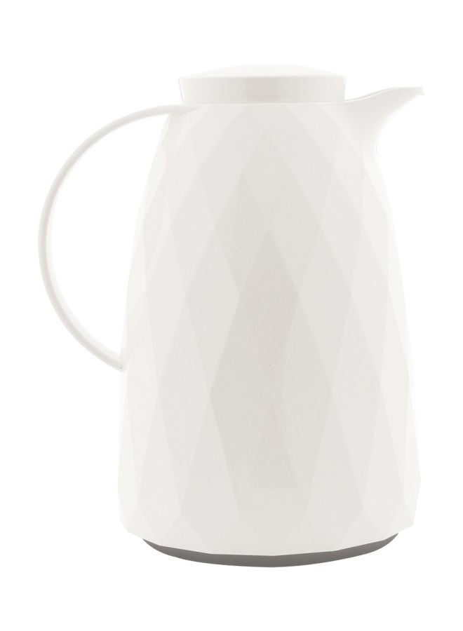 emsa Auberge Diamond Jug White 1Liters - Image 1