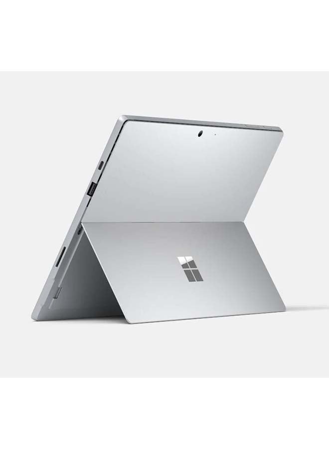 Surface Pro 7 Convertible-2-In-1 Laptop With 12.3-Inch Touch Screen PixelSense Display, Core i3 Processer/4GB RAM/128GB SSD/Intel UHD Graphics/Windows 10 English Platinum